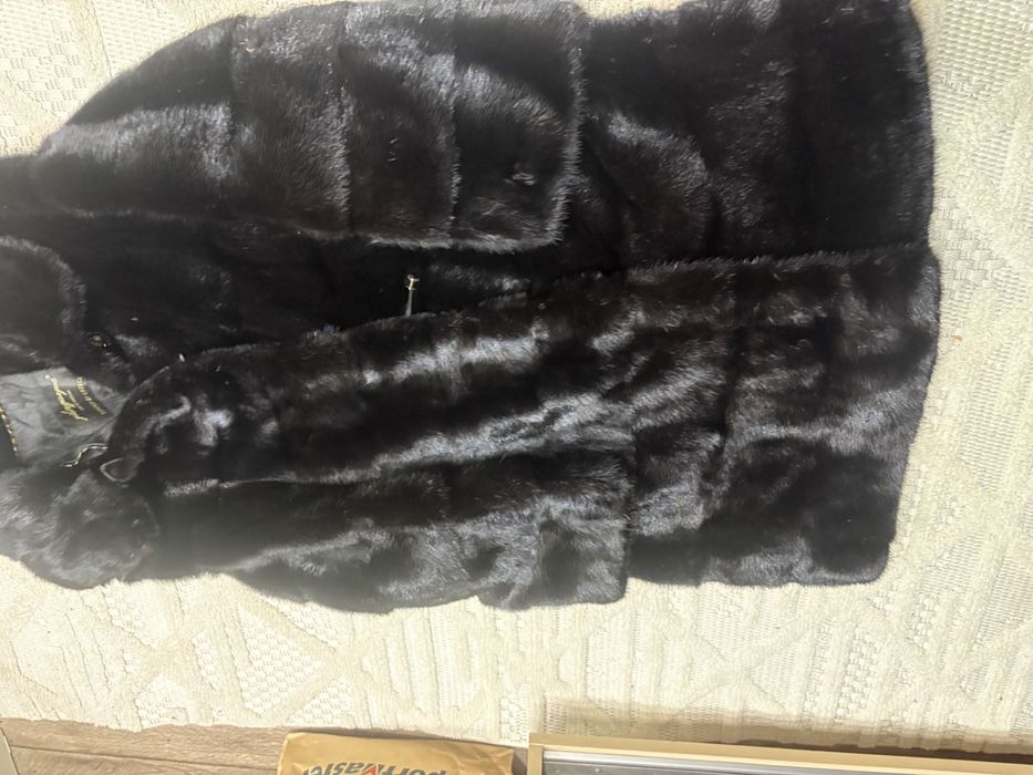 Шуба норковая поперечная