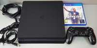 Перфектна! Конзола PlayStation 4 Slim, 1TB, черна, с вградени игри