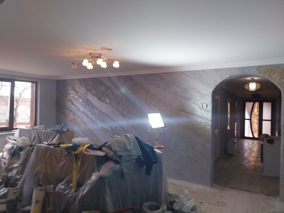 Zugrav : glet,lavabile,efecte decorative ,zugrăveli cu pompa airless.