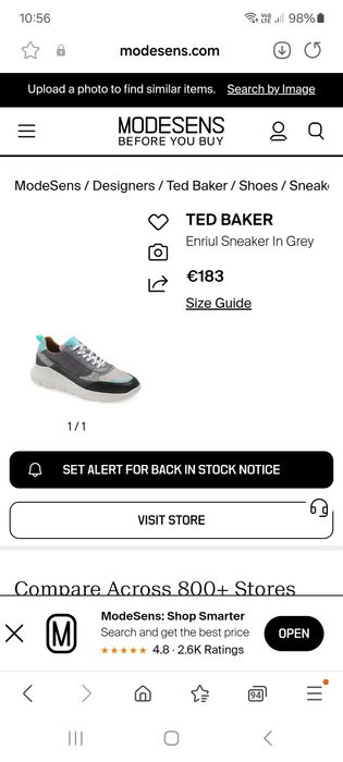 Adidasi barbati 41 Ted Baker London