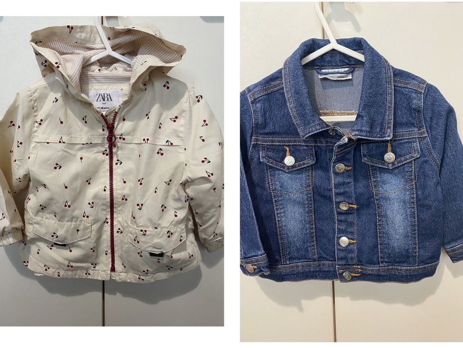 Много дрешки за момиче 86 см