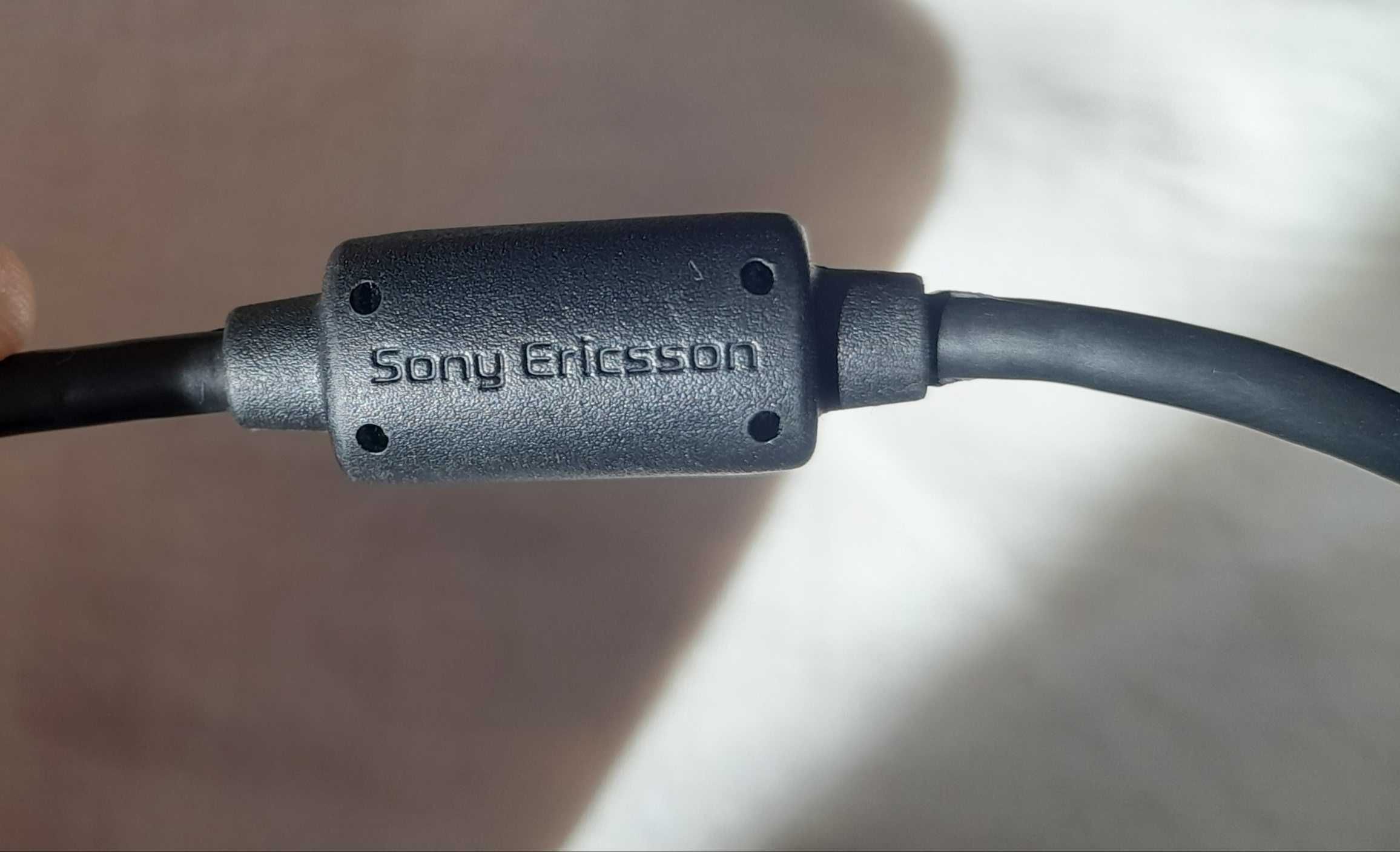 Sony Ericsson зарядно и кабел micro USB с филтри