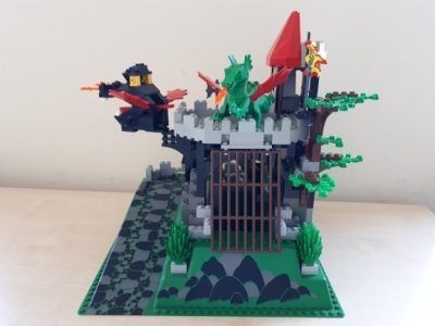 Lego System - Cetate - Fire Breathing Fortress 6082 B. RARITATE (lipse