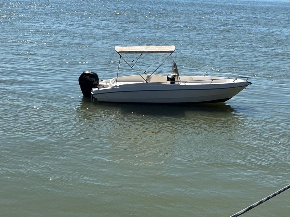 Vand barca salupa motor 115 hp injectie 4 timpi