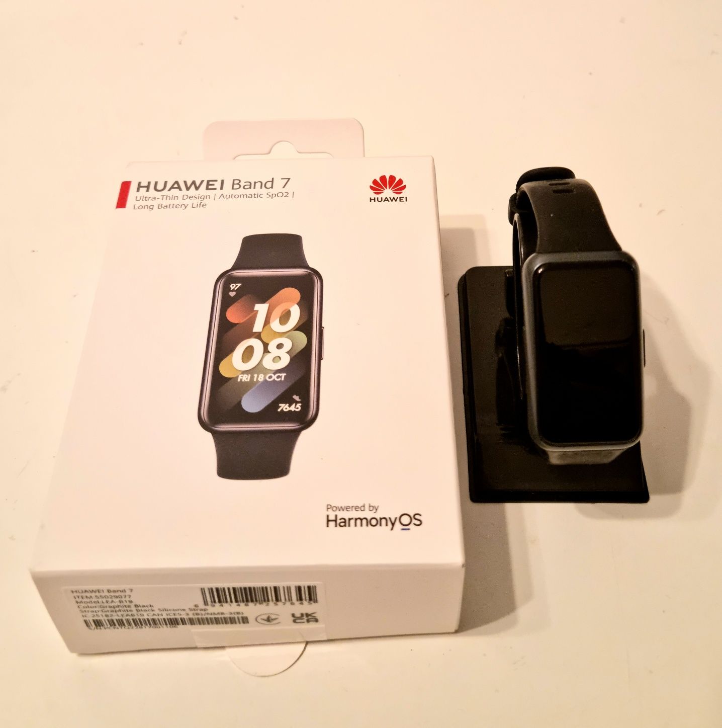 Bratara Huawei Band 7 Black, stare foarte bună