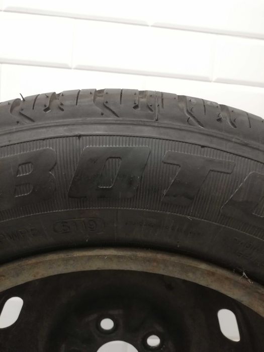 Желязна джанта 14" с нова гума Boto, подходяща за резервна.