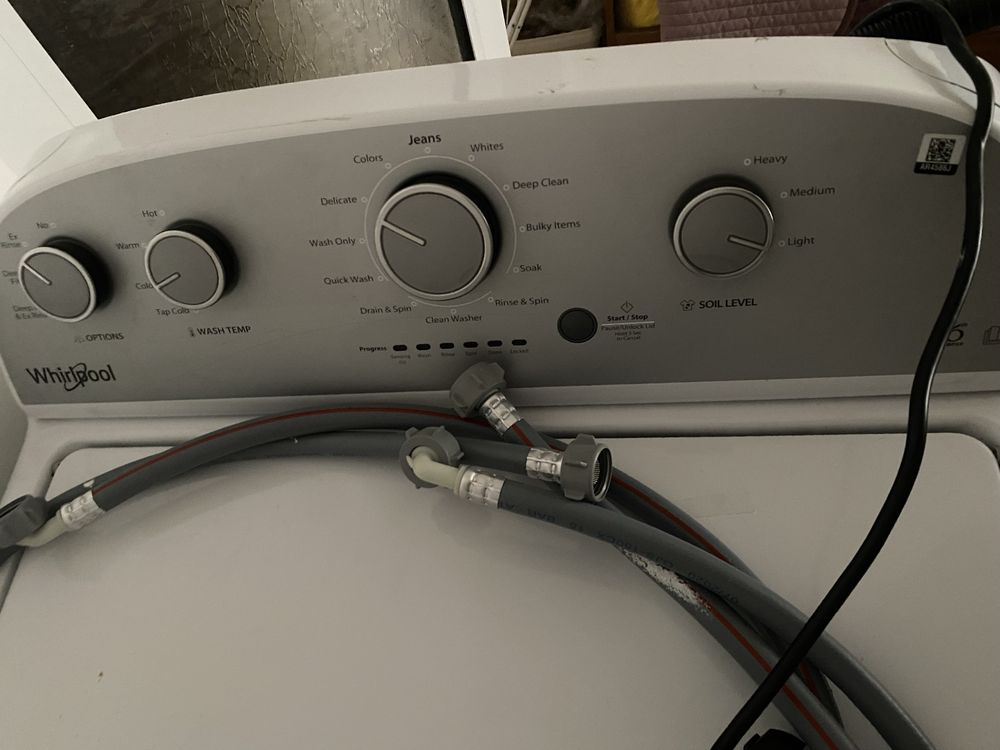 Голяма пералня с горно зареждане Whirlpool 3LWTW4815FW0 15 кг.