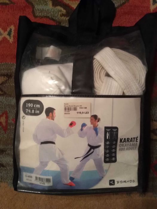 Kimono karate ,din dechatlon pentru barbati