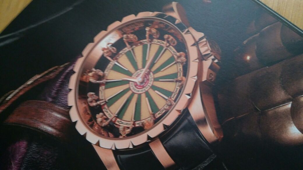 Catalog NOU ceasuri Roger Dubuis engleza 140 pagini! Rar!