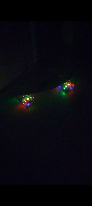 Pennyboard cu lumini