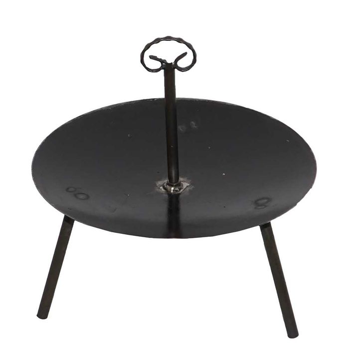 Disc gratar, din otel  + Kit pentru aprindere gratar 2KG