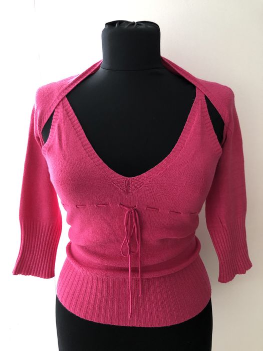 Two pieces knited set Stefanel Italy