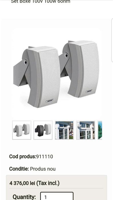 Bose 251 Boxe Interior/Exterior