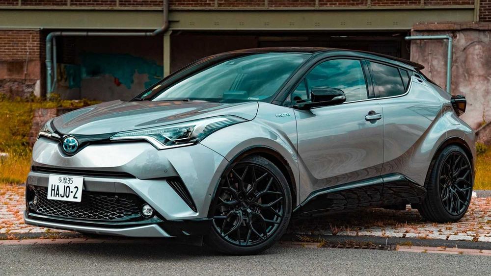 Jante R17 5x114.3 Vossen HF-2 Black Style | Toyota, Lexus, Hyundai Kia