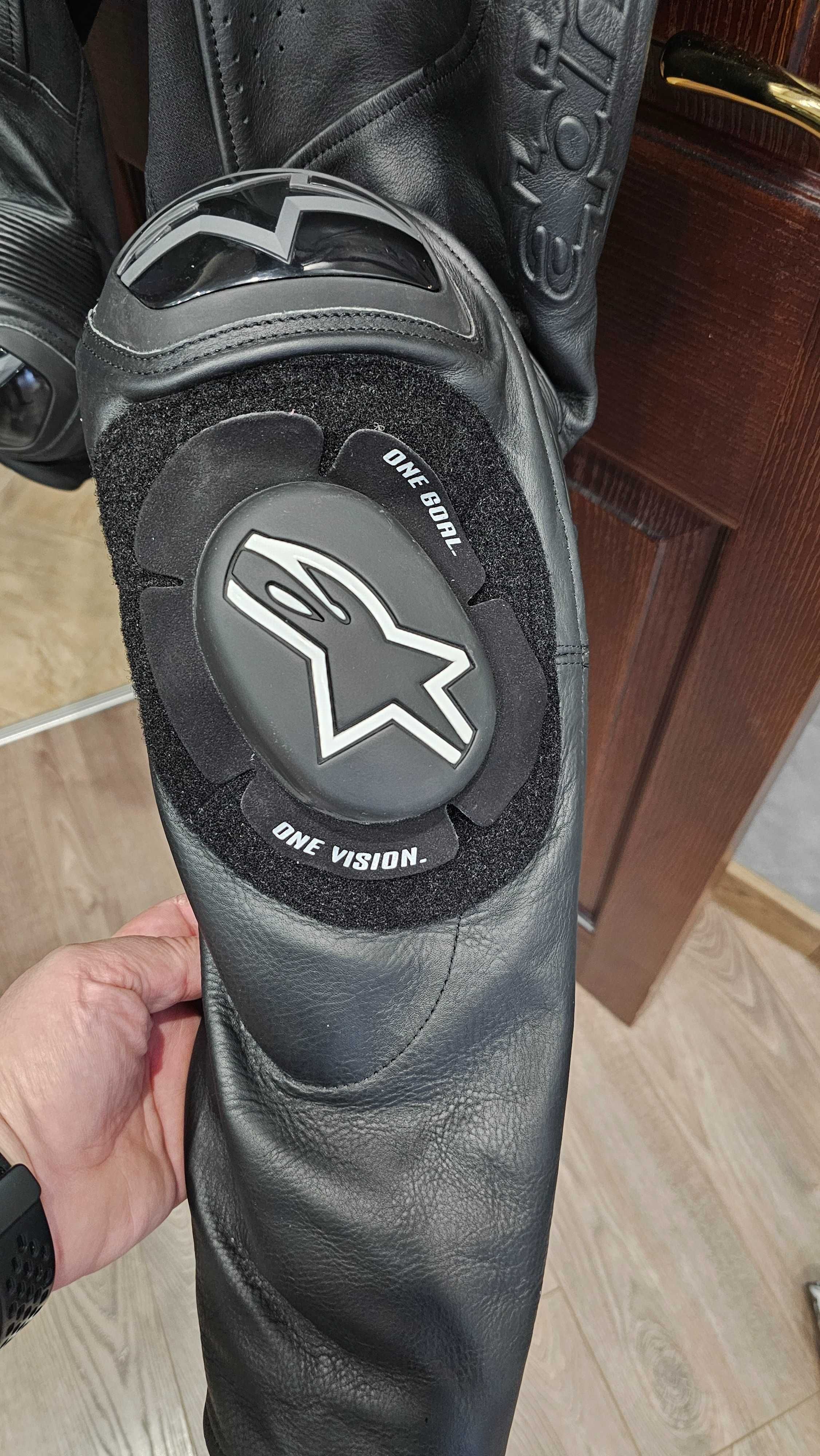 Мото екип Alpinestars GP PLUS V3 GRAPHITE LEATHER