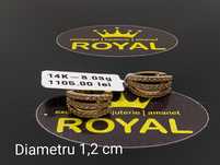 Bijuteria Royal: Cercei aur 14k/3.03 gr