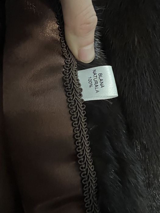 Haina de blană 100%