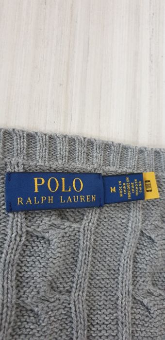 POLO Ralph Lauren Cable Cotton / Knit  M НОВО! ОРИГИНАЛ! Мъжки Пуловер