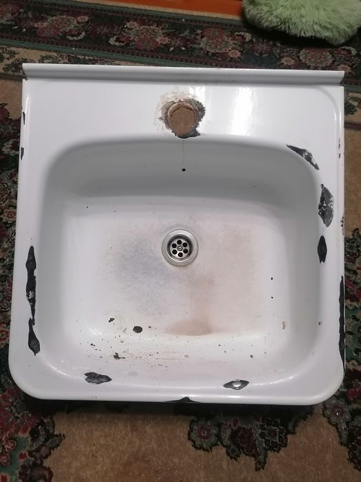 Кухонная мойка на дачу.