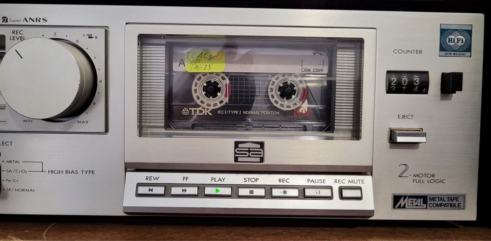 Casetofon deck JVC KD-A33 cu ANRS/Fisher