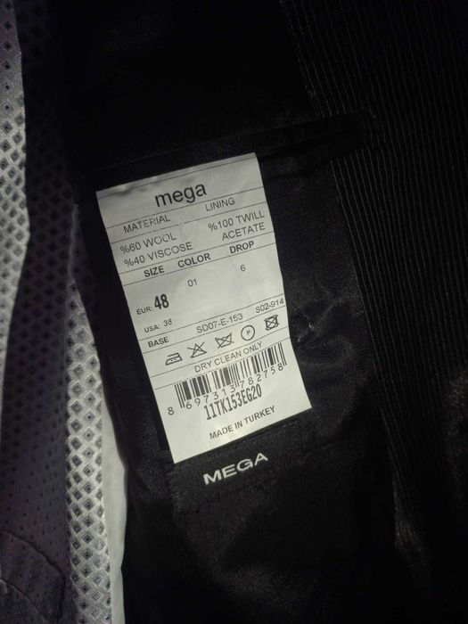 Costum barbati elegant cu sacou si pantaloni Mega si vesta Sir John