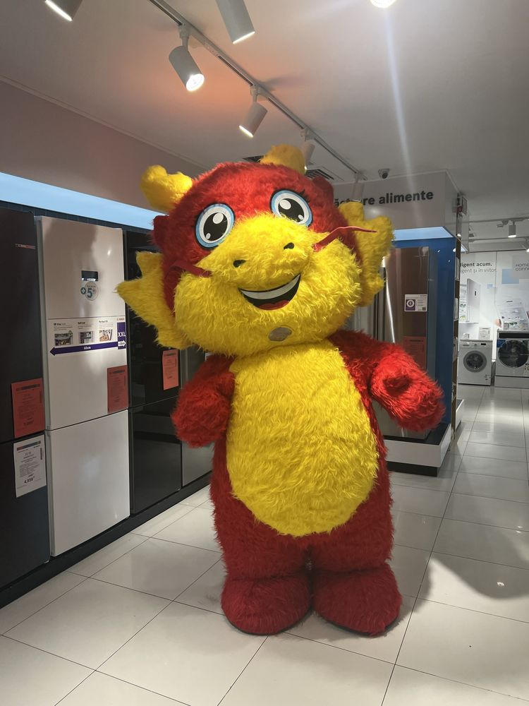 Mascota Dragon chinez  2.6 metri  pentru poze