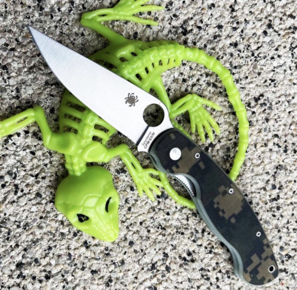 сгъваем нож SPYDERCO CPM S30V MILITARY тактически USA джобен нож