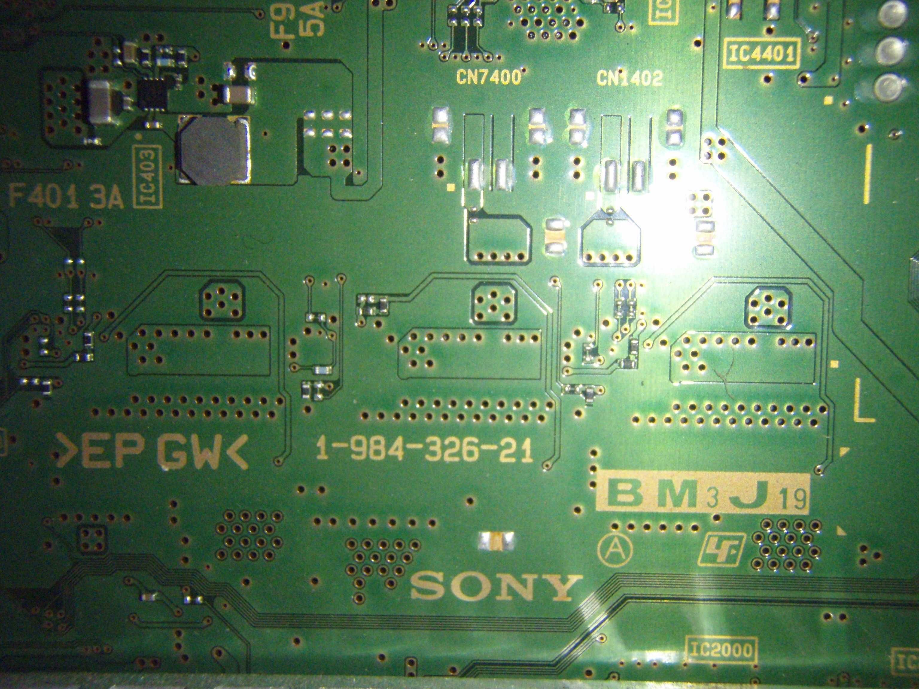 Placa de baza 1-984-326-21 de pe Sony KD-49XH9505