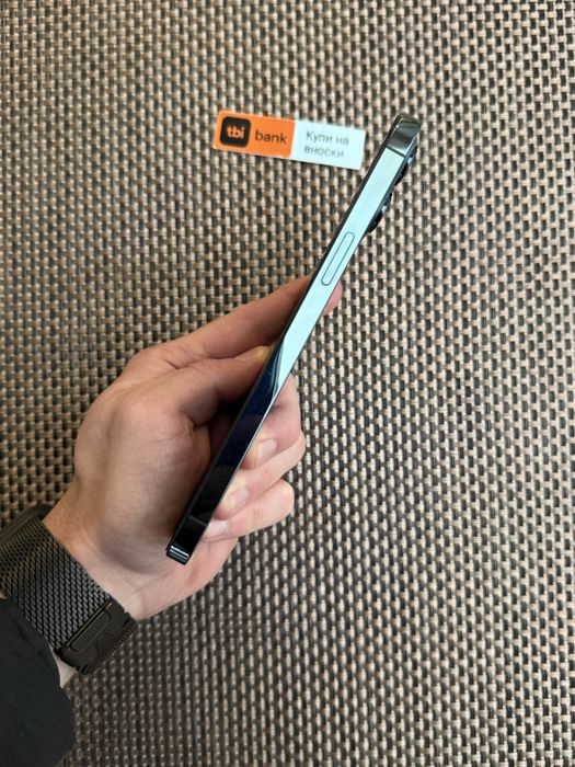 КАТО НОВ! *ЛИЗИНГ*/ iPhone 12 Pro Max 128Gb Pacific Blue / Айфон