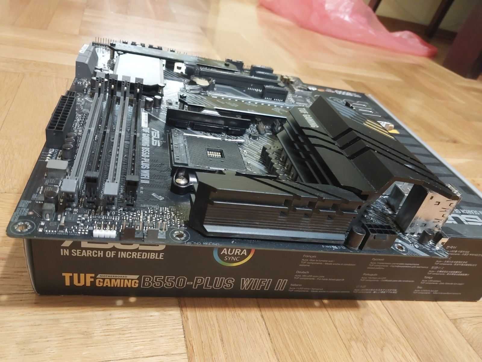 AMD Ryzen 7 5800X + Asus TUF B550-Plus Wi-Fi, AM4