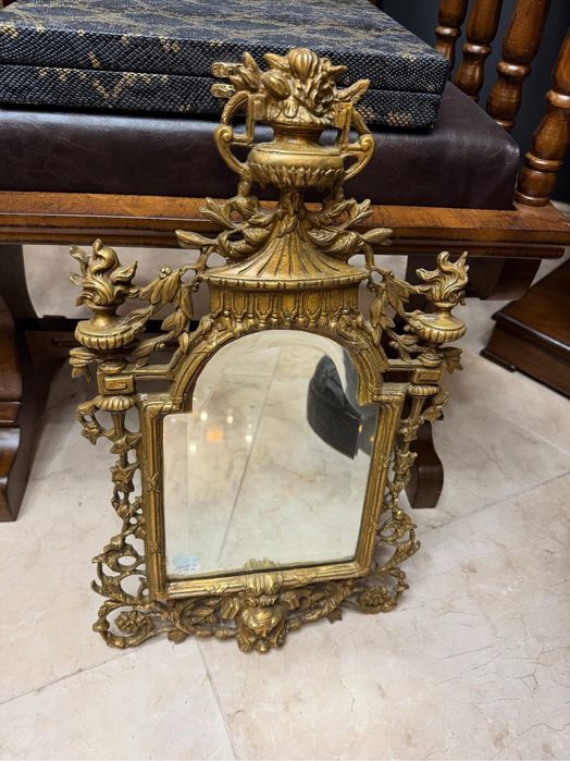 Rama bronz masiv cu oglinda