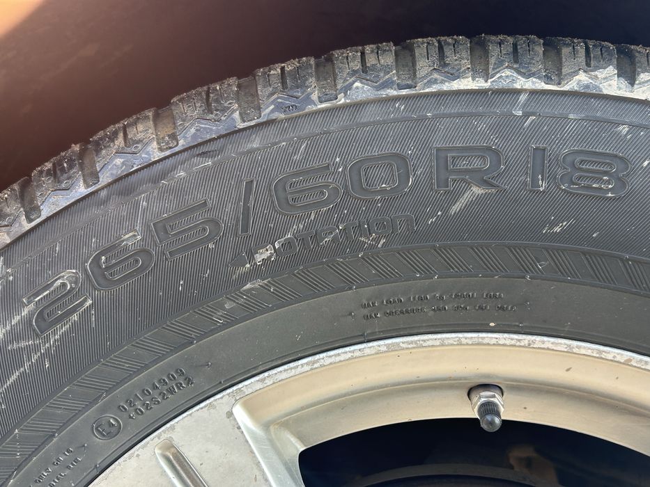 Диск с покрышкой r18