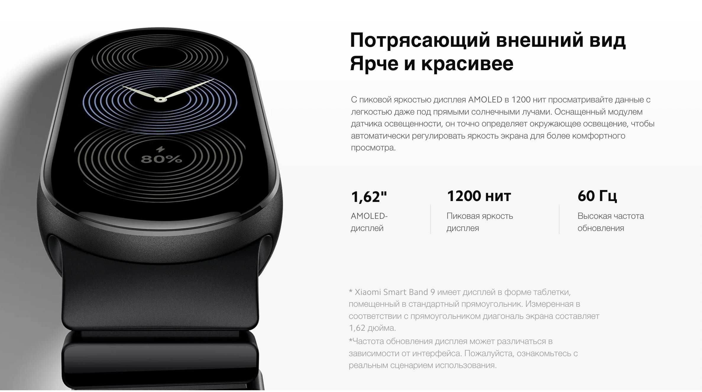 фитнес браслет часы Xiaomi Smart Mi Band 9