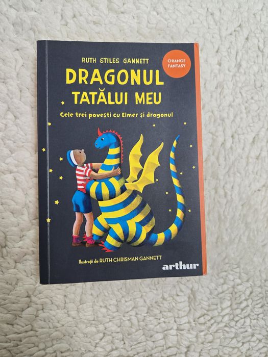 Cartea "DRAGONUL TATĂLUI MEU, cele trei povesti cu Elmer și dragonul"