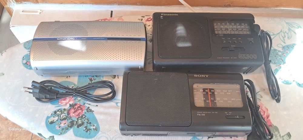 Radio Panasonic. Grundig,Sony