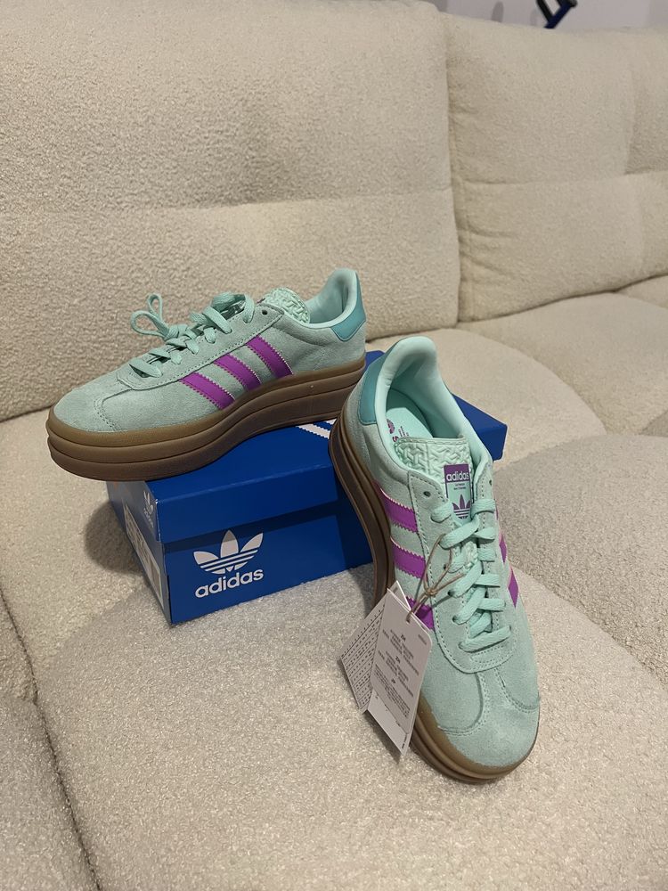 Adidas Gazelle Bold 37 1/3 Noi