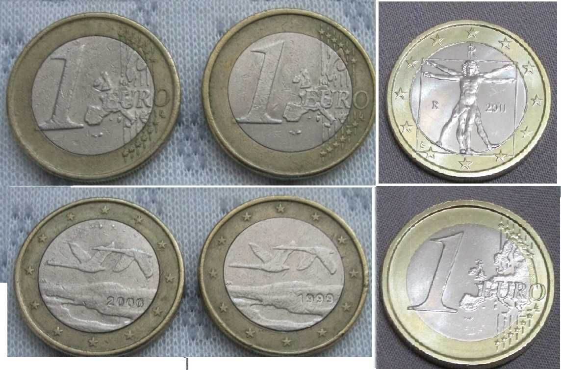 monede 1 euro diferite tari