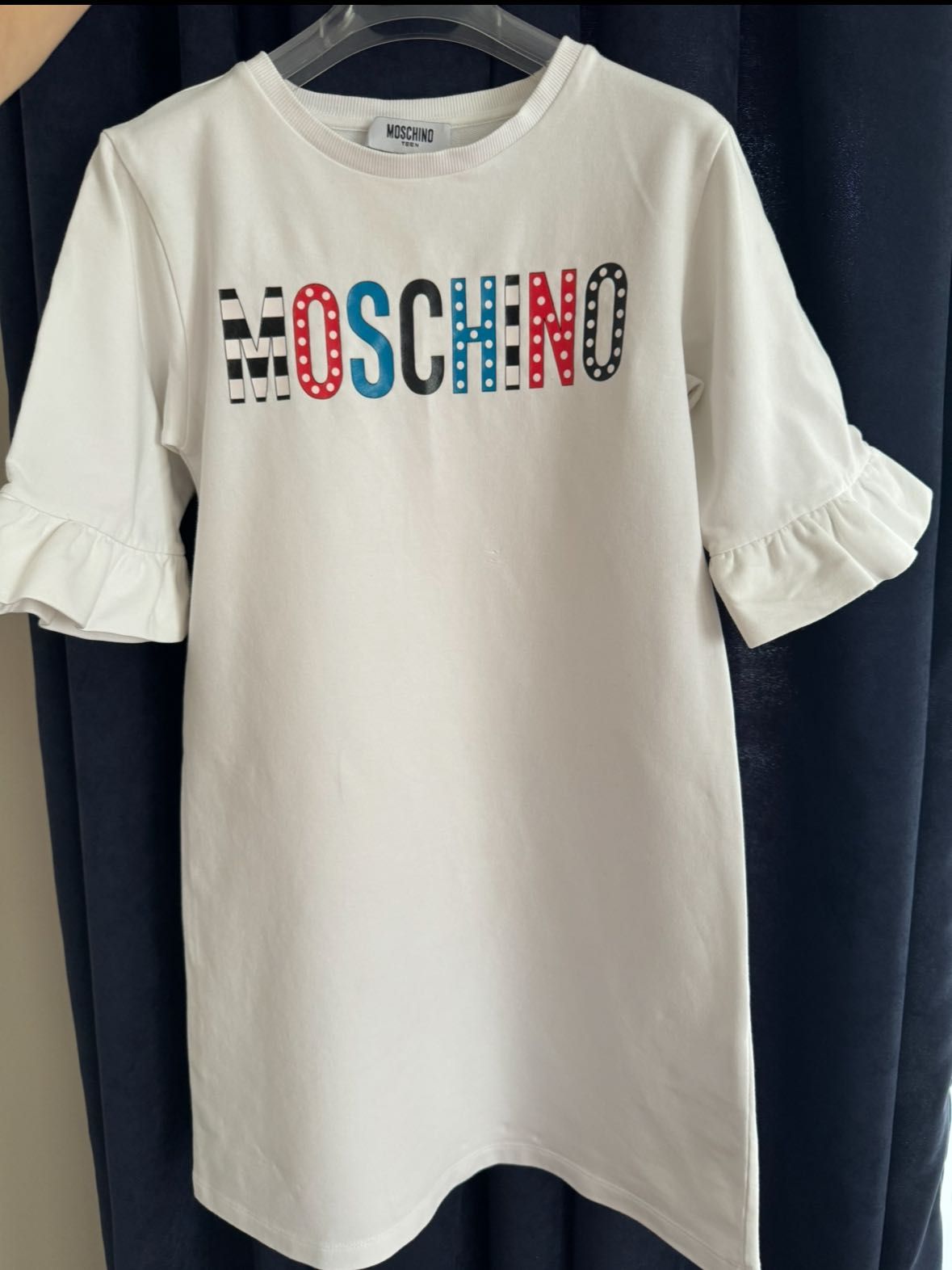 Moschino Бяла Рокличка