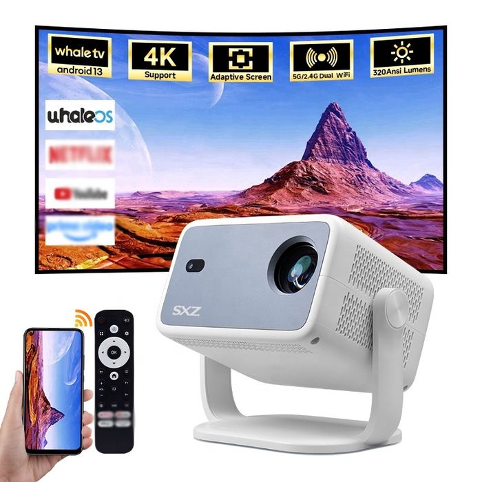 Промо!Smart WiFi 5G Проектор с вграден Android и проложения !
5 зв