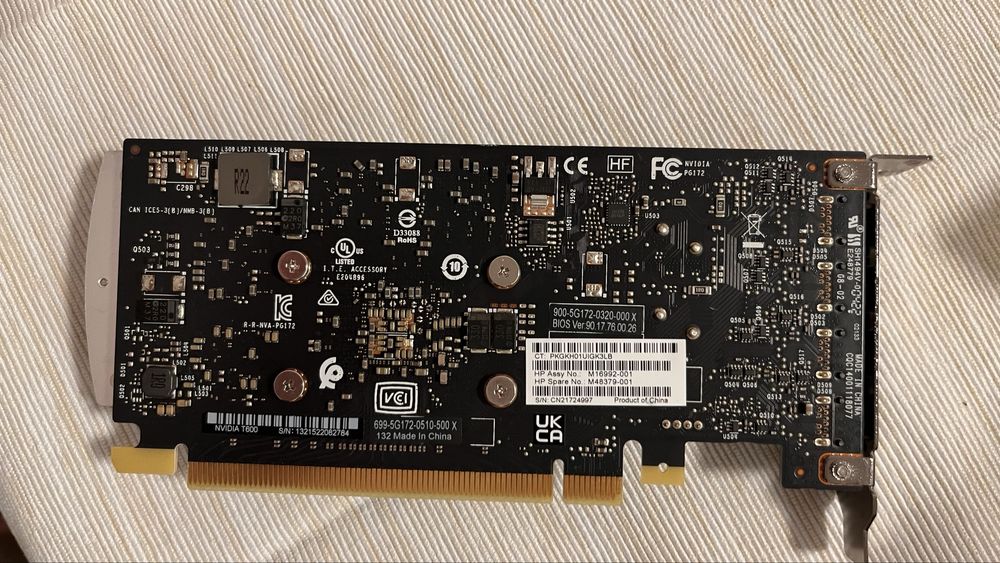 Placa video Quadro T600
