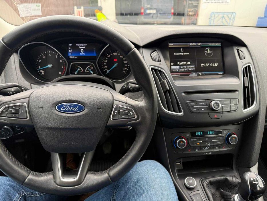 Ford Focus 1.5 Ecoboost Trend, 35.000Km, Euro 6, 150CP, unic prop 2015