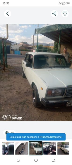 Baz 2107 yili 2002 Benzen.