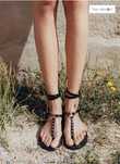 Sandale Mango din piele, 36