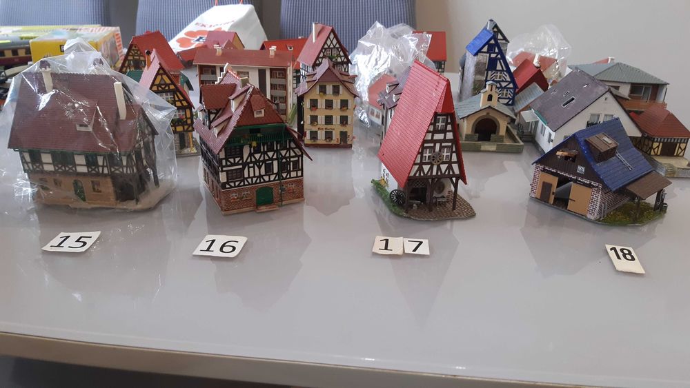 Сгради за жп моделизъм НО, Vollmer, Fаller, Pola,Kibri