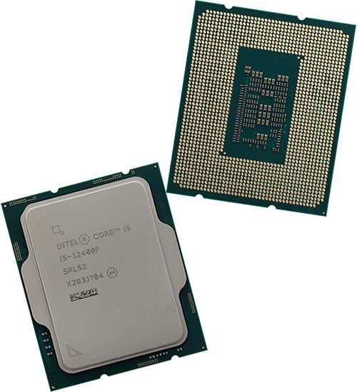 Процессор Intel Сore i5-12400F, 13400F