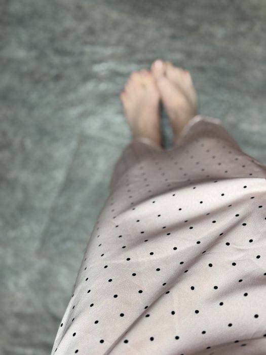 Платье в горошек