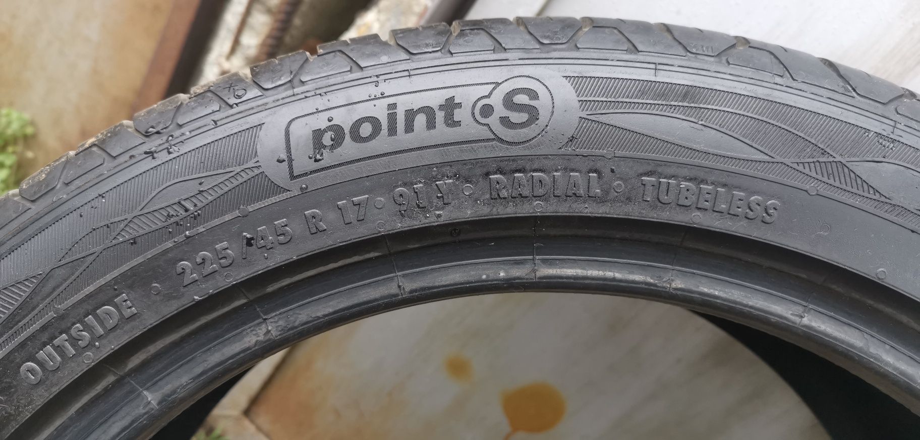 Летни Point S 225/45/17 dot21 8мм 4 бр.