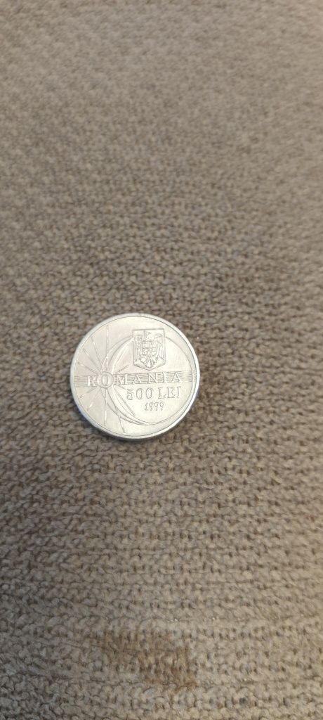 Moneda comemorativa 500 lei cu Eclipsa Totala de Soare!
An 1999
