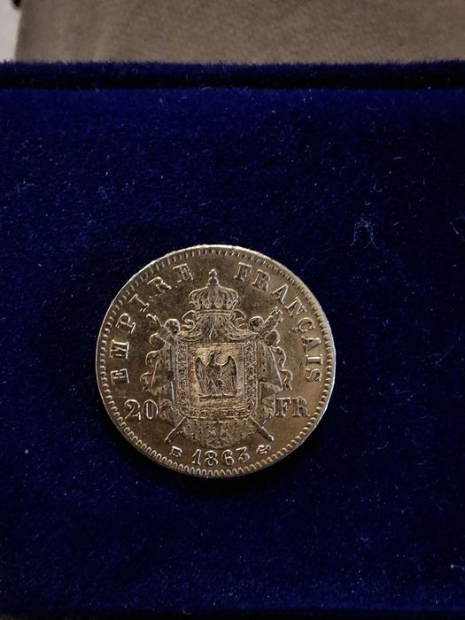 Лот Златни монети Наполеон 20 франка Злато