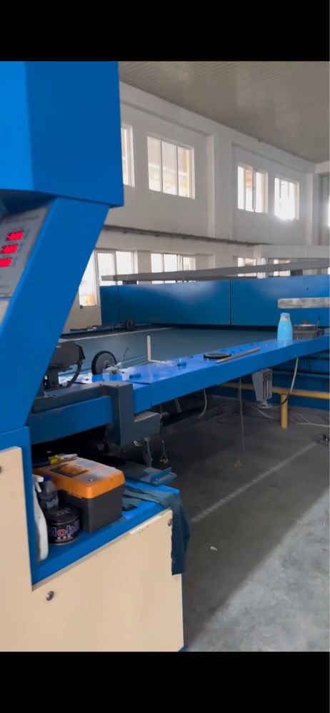 Stenter machine Производственная Samfor  ГЛАЖКА текстильних материалов